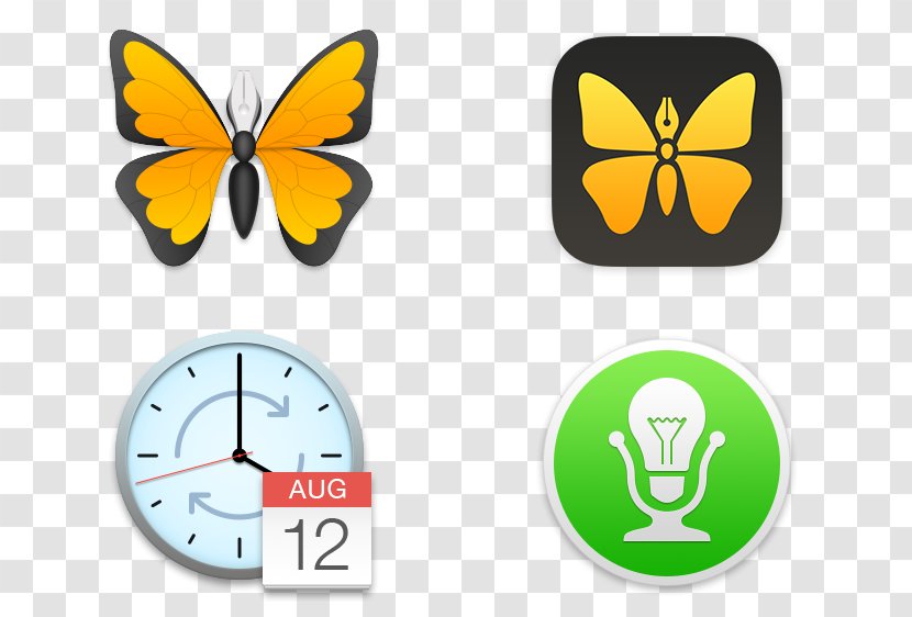 Ulysses Writing Scrivener Writer Book - Macos - Bartender Icon Transparent PNG