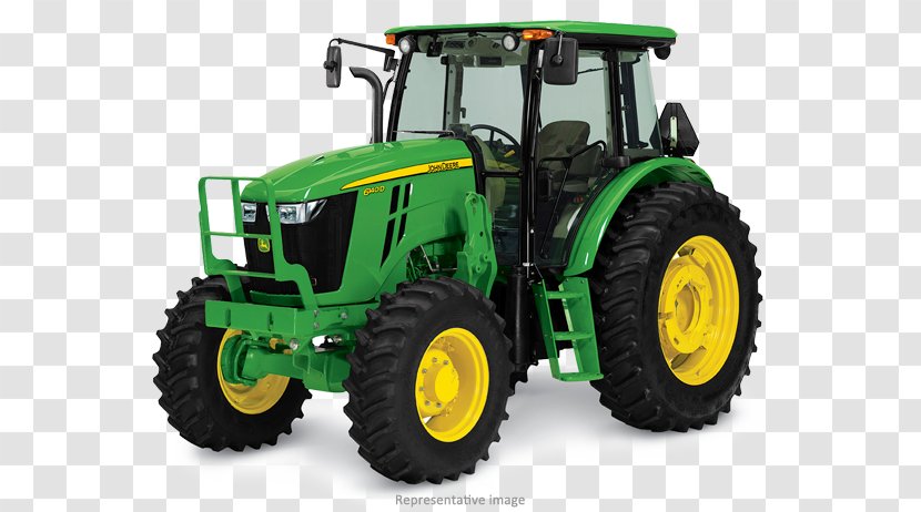 John Deere Tractor Agriculture Agricultural Machinery Farm - Wheel Transparent PNG