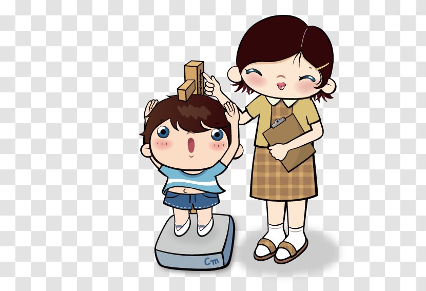 Child Cartoon Illustration - Joint - Measurement Boy Transparent PNG