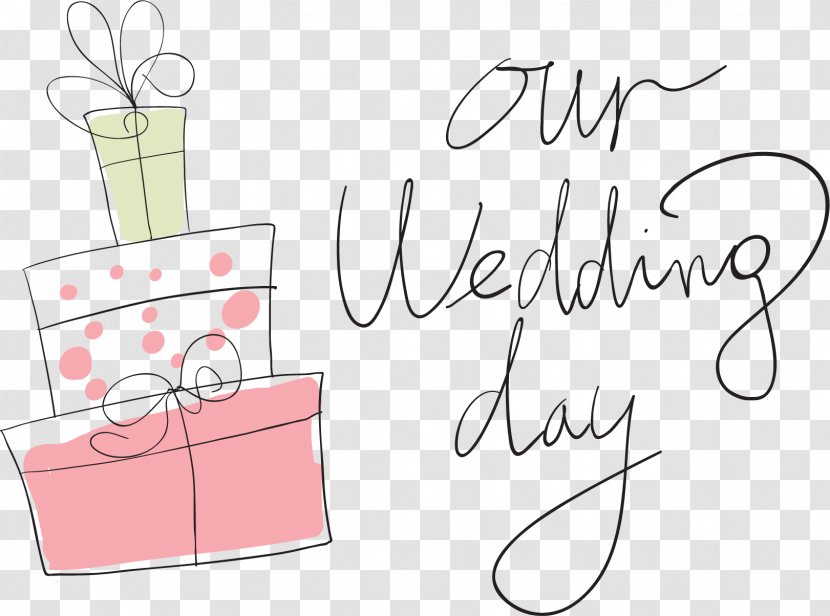 Cartoon Wedding - Material - Design Vector Transparent PNG