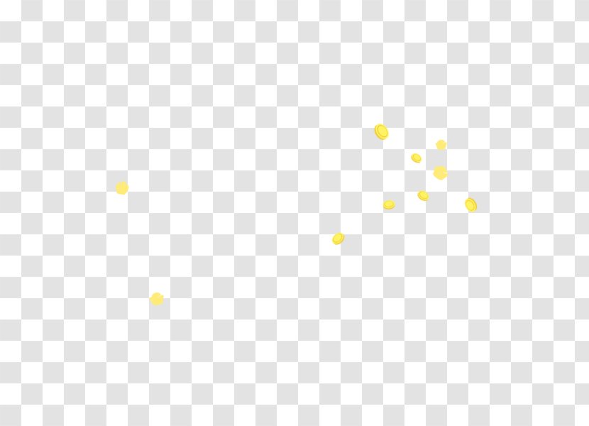Desktop Wallpaper Yellow - Computer - Gold Dots Transparent PNG
