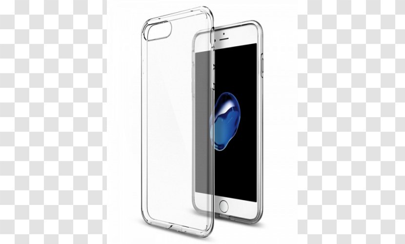 Apple IPhone 7 Plus 8 Mobile Phone Accessories Spigen Thin Fit Plus/8 Protective Case 6S - Portable Media Player Transparent PNG