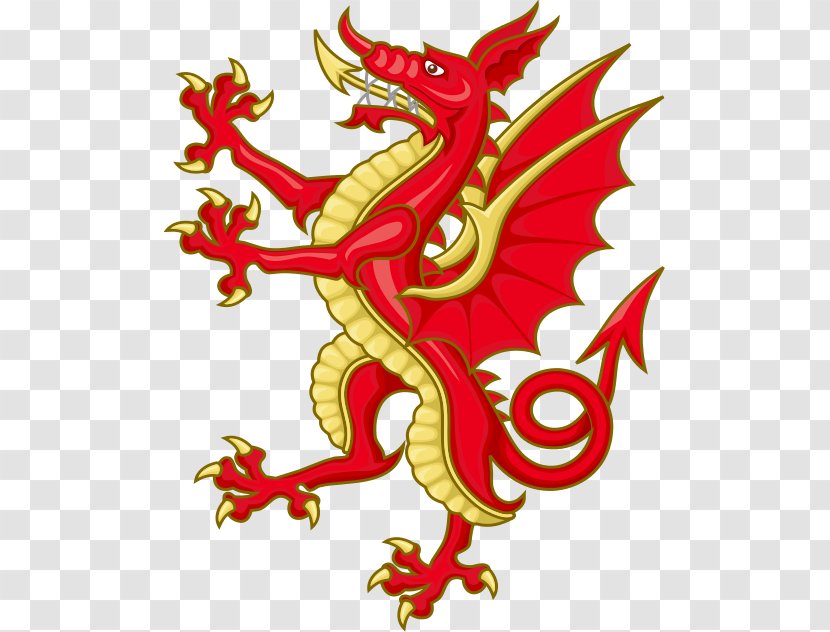 Flag Of Wales Wars The Roses Welsh Dragon House Tudor Transparent PNG