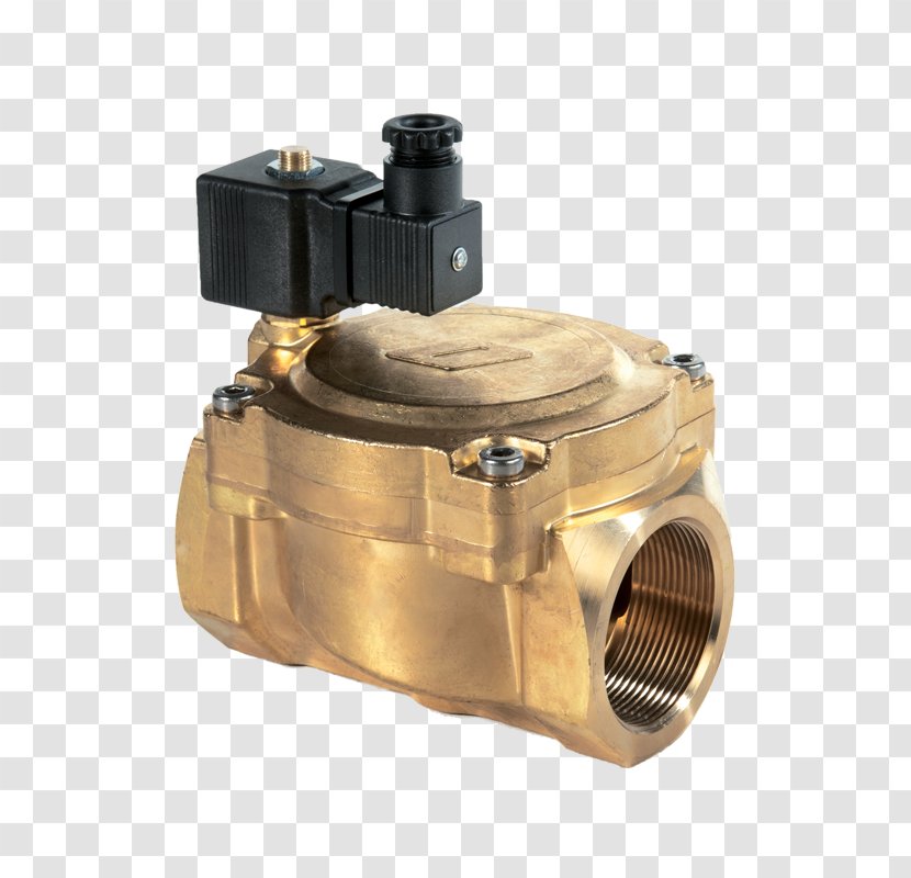 Solenoid Valve Brass Butterfly Pilot-operated Relief - Water Supply Transparent PNG