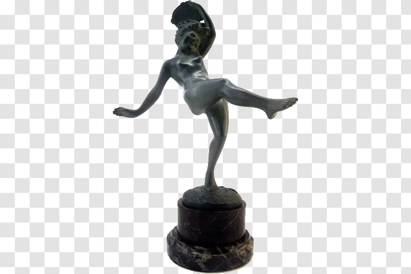 Sculpture Statue Lady Art Deco - Roberto Gebert Transparent PNG