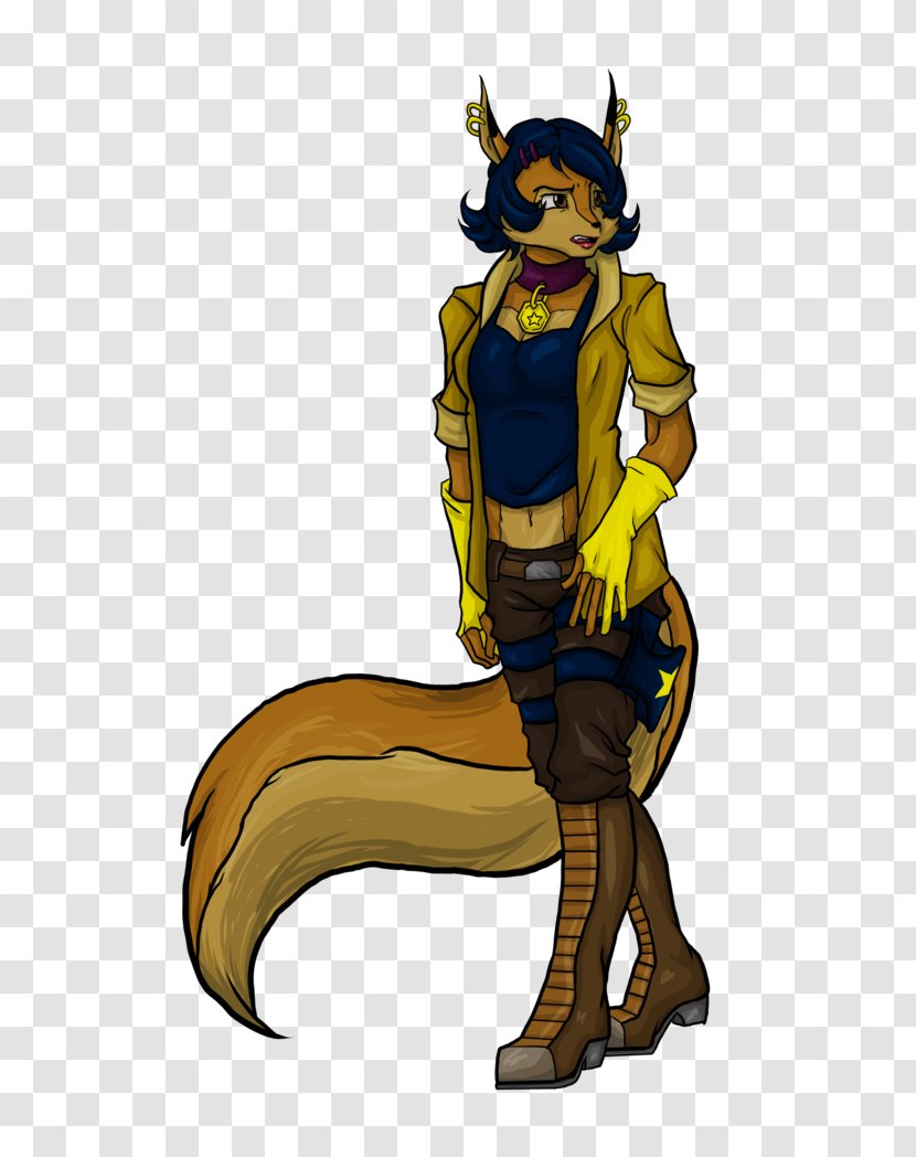 Sly Cooper: Thieves In Time DeviantArt Sanzaru Games - Tail - Practical Transparent PNG