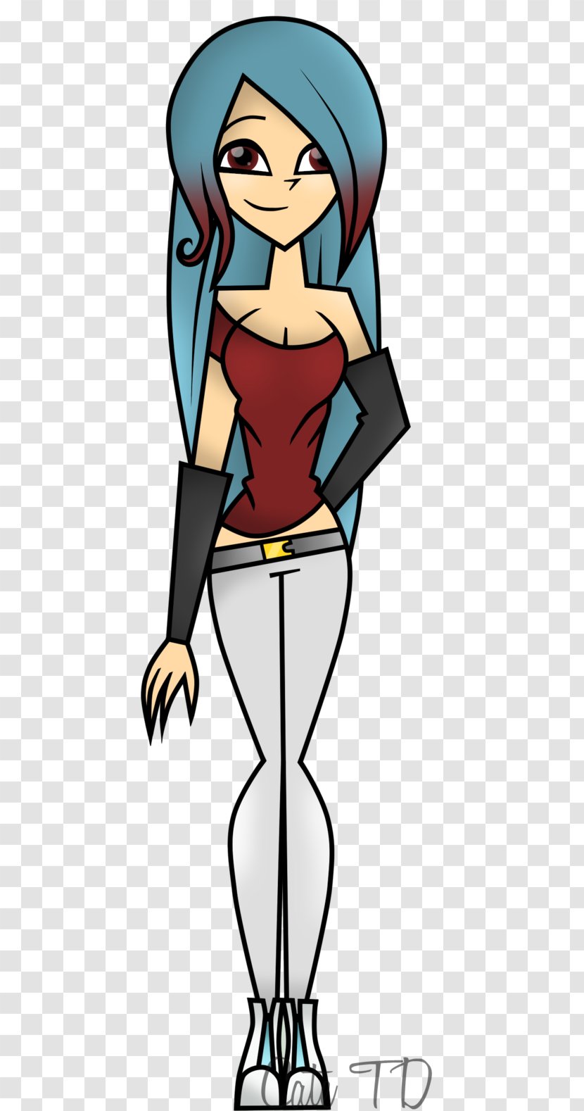 Drawing Total Drama Action Female - Watercolor - 老虎 Transparent PNG