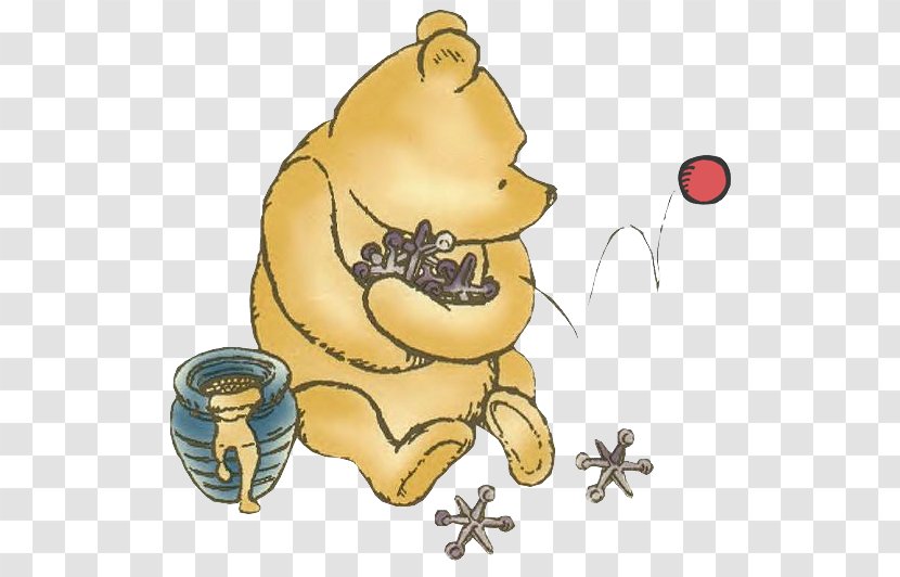 Winnie The Pooh Game Baby Shower Bingo Infant - Christmas Ornament - Classic Cliparts Transparent PNG