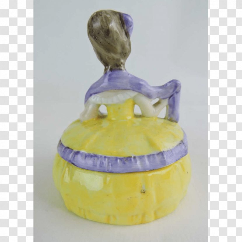 Ceramic Figurine Porcelain - Yellow Powder Transparent PNG