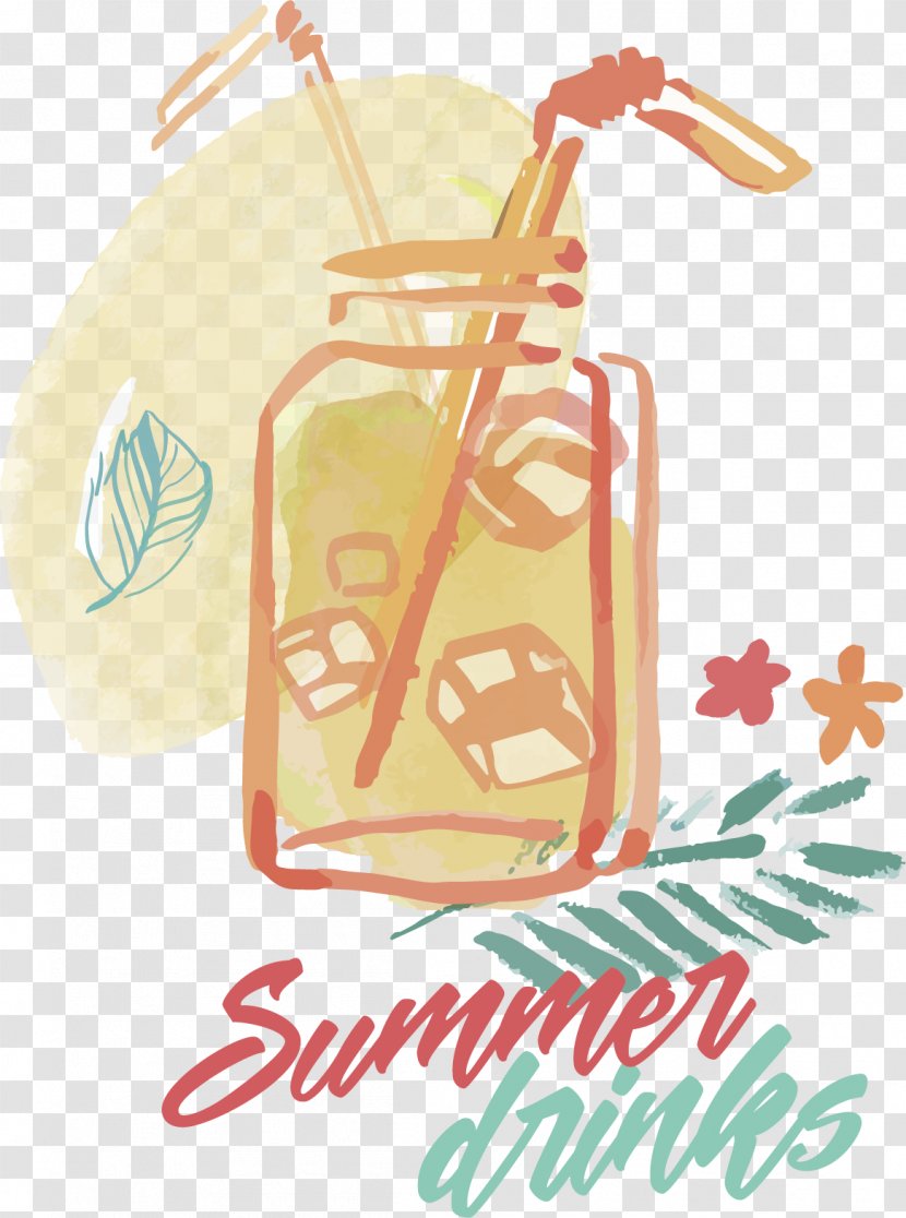 Orange Juice - Vector Hand-painted Delicious Transparent PNG