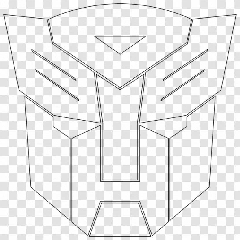 Bumblebee Transformers: The Game Optimus Prime Autobot - Line Art - Transformers Logo Transparent PNG