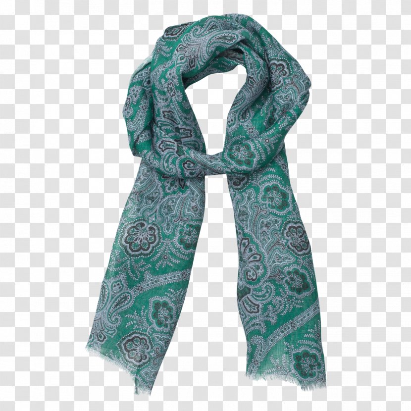 Turquoise - Green Scarf Transparent PNG