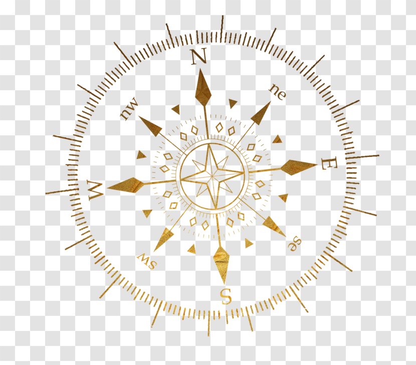 Idea Pin Blues - Tree - Hand-painted Compass Transparent PNG