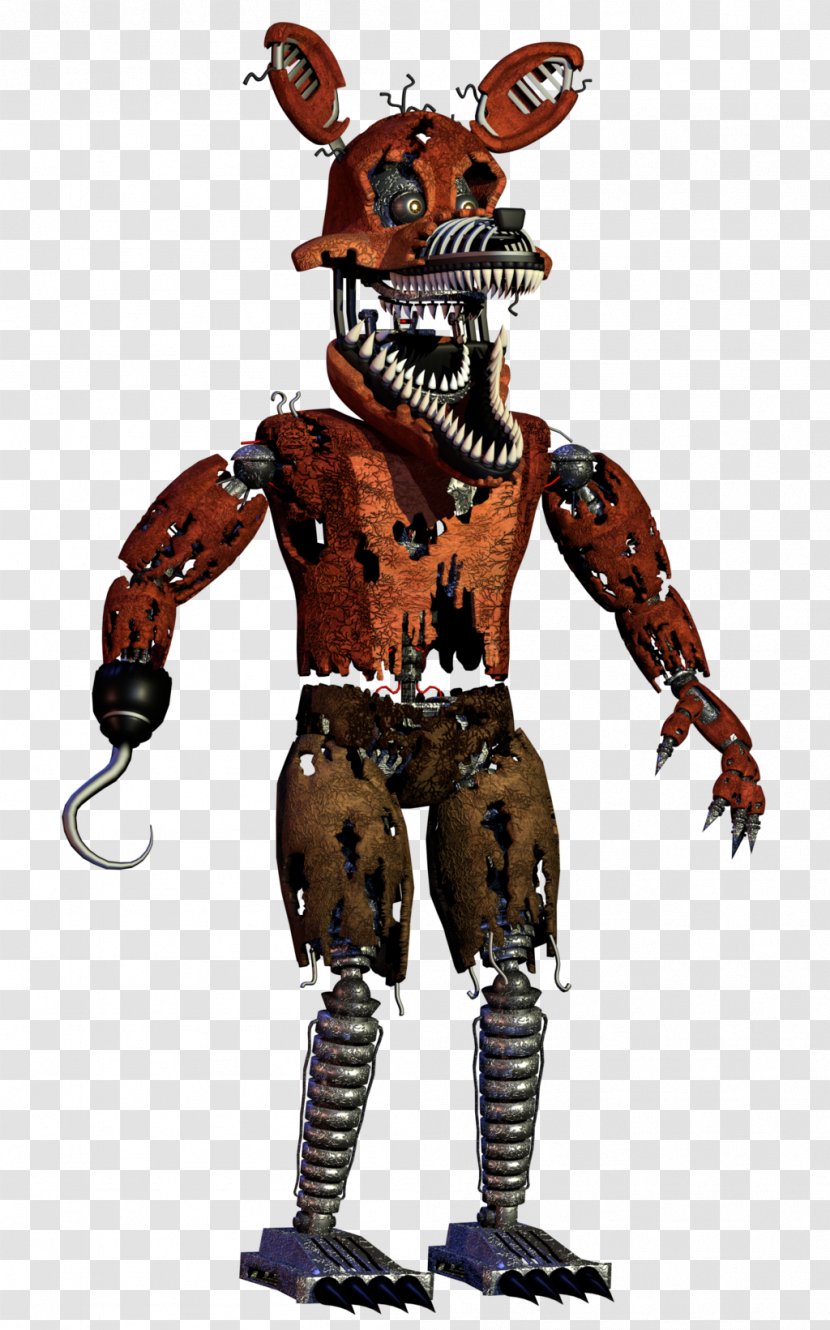 Five Nights At Freddy's 4 Freddy's: Sister Location Nightmare - Fan Art - Foxy Transparent PNG