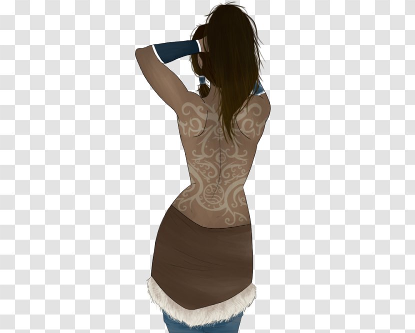 Korra Aang Fan Art Drawing - Heart - European And American Tattoo Transparent PNG