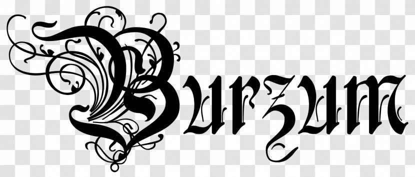 Burzum Logo Black Metal Mayhem Aske - Flower - Axe Transparent PNG