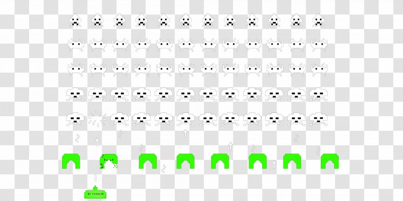 Circle Angle Area - Brand - Space Invaders Transparent PNG