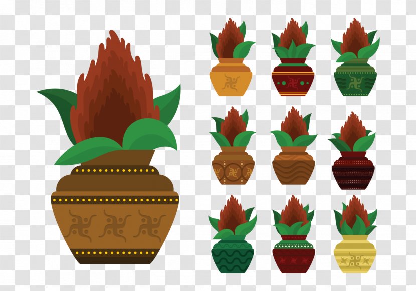 Vector Graphics Clip Art Illustration إ - Flowerpot - Kalash Transparent PNG