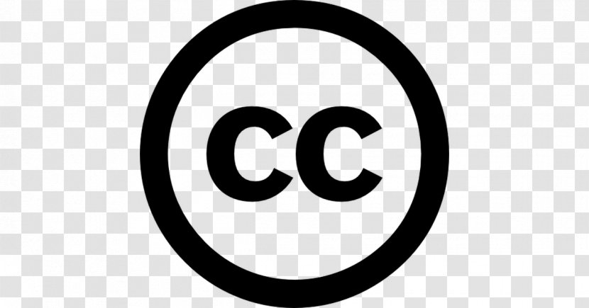 Creative Commons License Copyright Share-alike - Black And White Transparent PNG