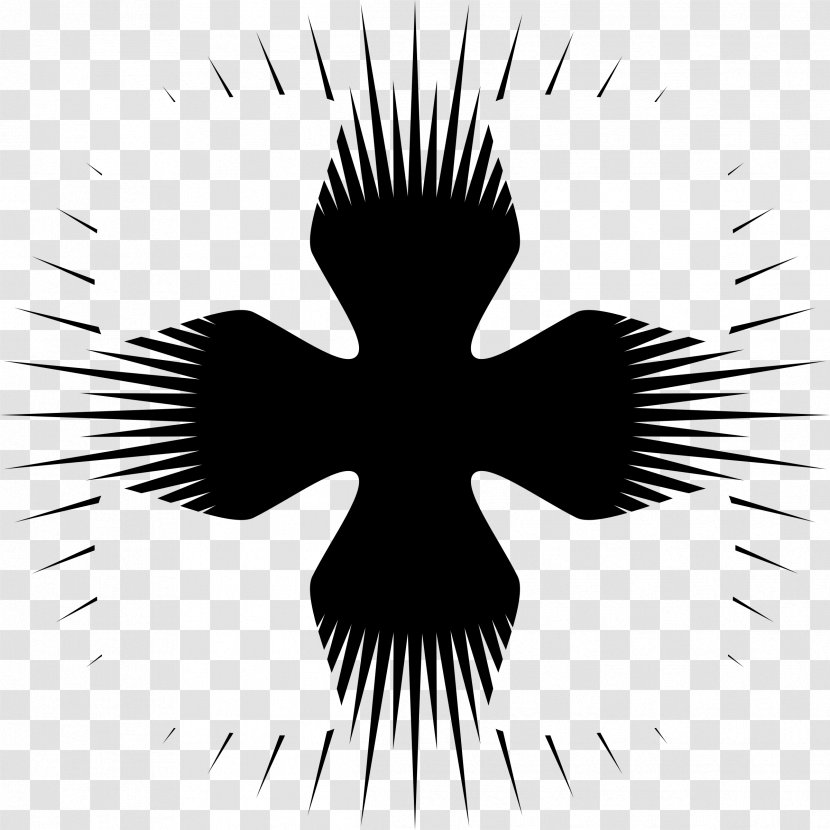 Saint Gayane Church Crosses In Heraldry - Silhouette - Wing Transparent PNG