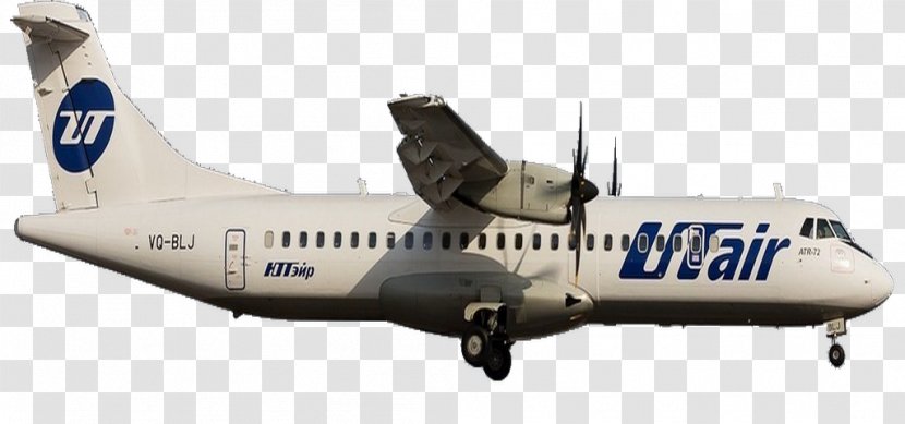 Strigino International Airport Usinsk ATR 72 Aircraft Utair - Airliner Transparent PNG