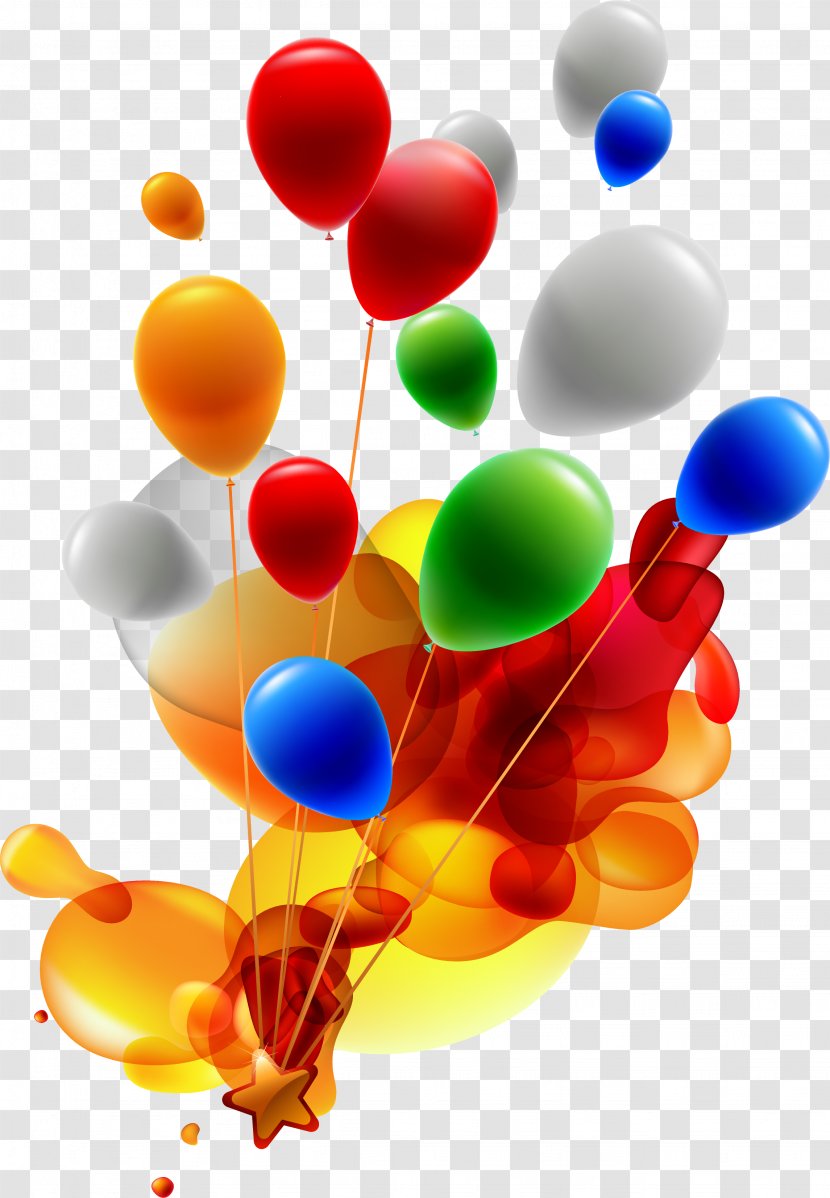 Happy Birthday To You Toy Balloon Anniversary - Tanti Auguri A Te - Balloons Transparent PNG