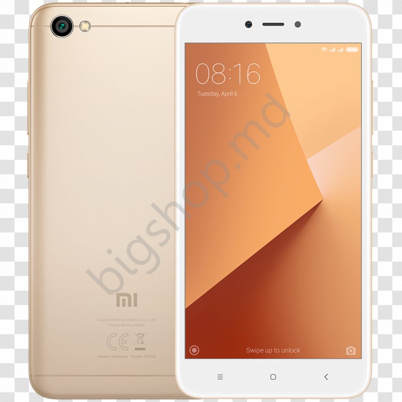 Xiaomi Redmi 4G Smartphone Android - Telephone Transparent PNG