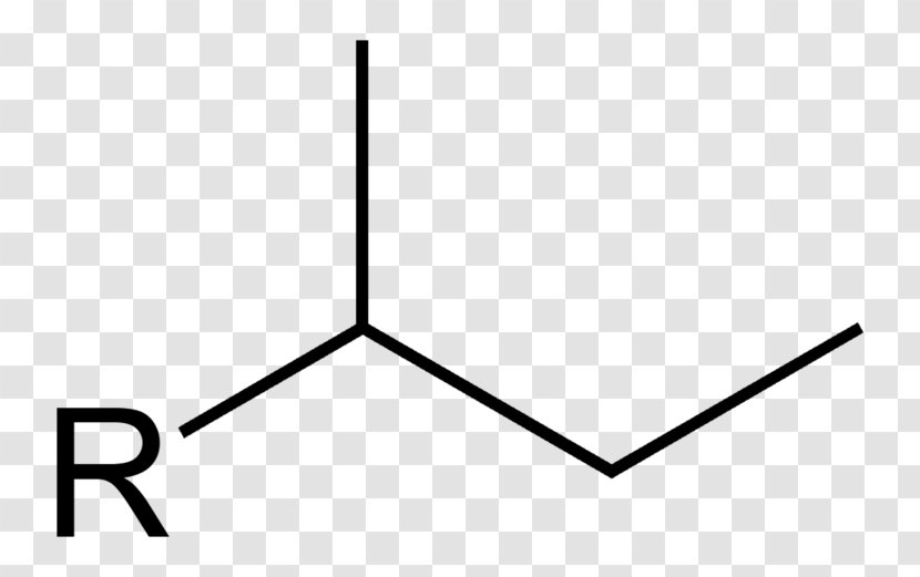 Butyl Group Methyl Functional Alkyl Substituent - Triangle - Propyl Transparent PNG