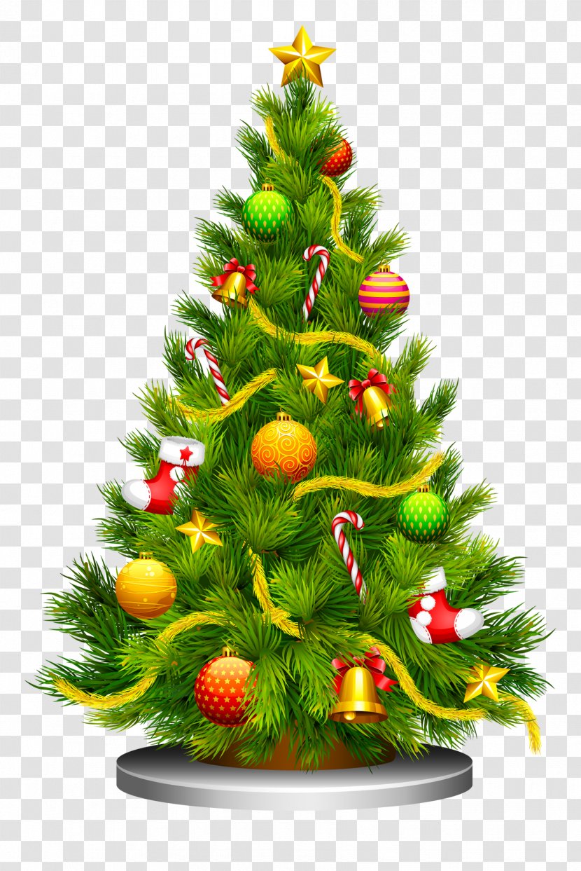 Christmas Tree Clip Art - Pine Transparent PNG