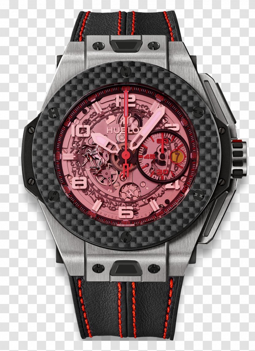 Ferrari Baselworld Watch Hublot Chronograph - Strap Transparent PNG