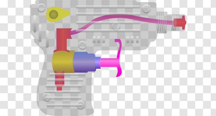 Water Gun Toy Clip Art - Designer Transparent PNG