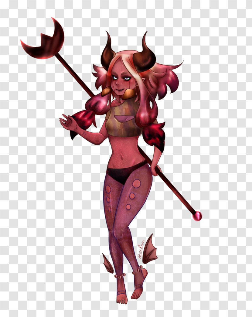 Demon 12 February Rain Devil - Mythical Creature Transparent PNG