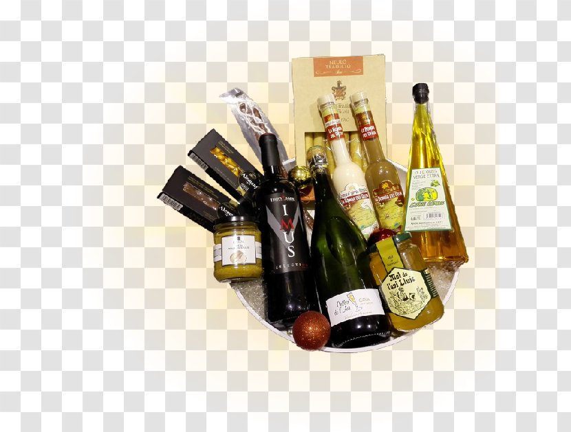 Champagne Wine Liqueur Glass Bottle Food Gift Baskets - Basket Transparent PNG