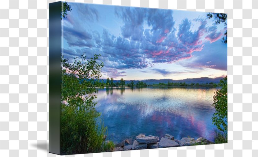 Painting Pond Picture Frames Inlet Sky Plc Transparent PNG