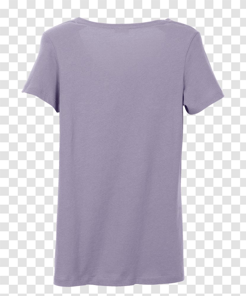 Sleeve T-shirt Shoulder - Purple Transparent PNG