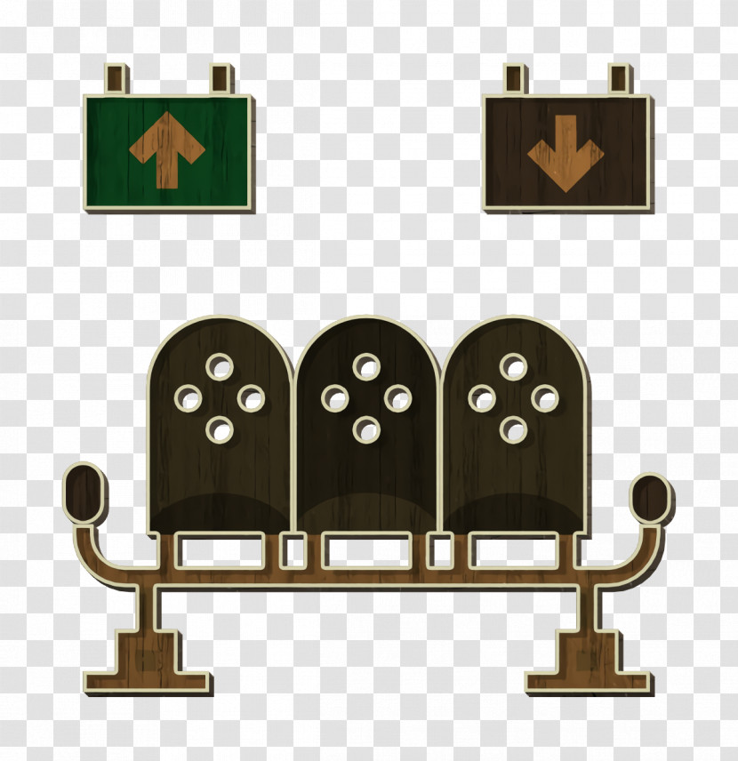 Waiting Room Icon Airport Icon Travel Icon Transparent PNG