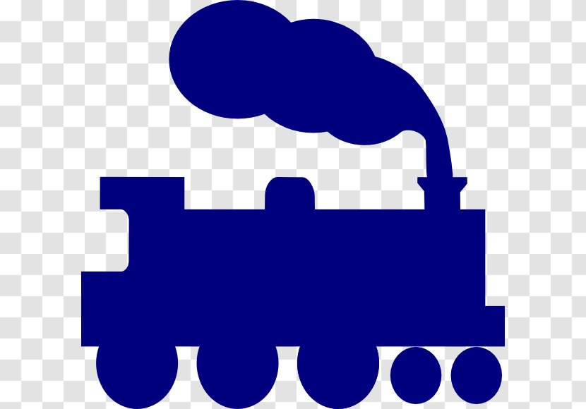 Train Rail Transport Steam Locomotive Clip Art - Track - Silhouette Cliparts Transparent PNG