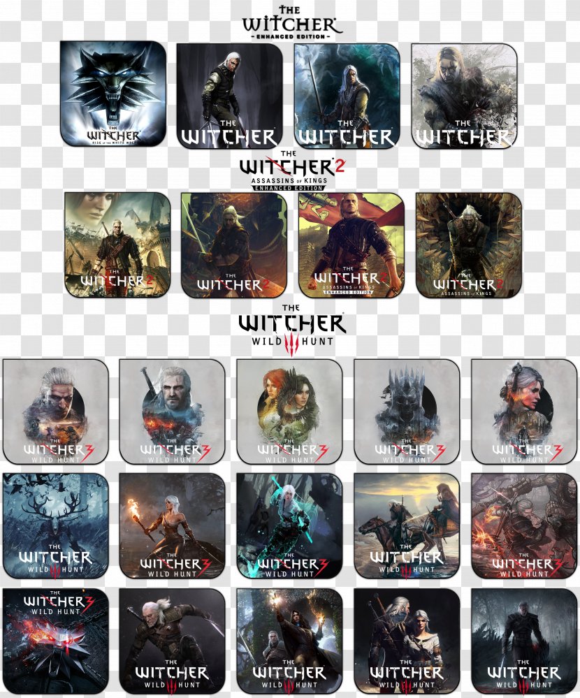 The Witcher 3: Wild Hunt – Blood And Wine Geralt Of Rivia - Collage - User Interface Transparent PNG