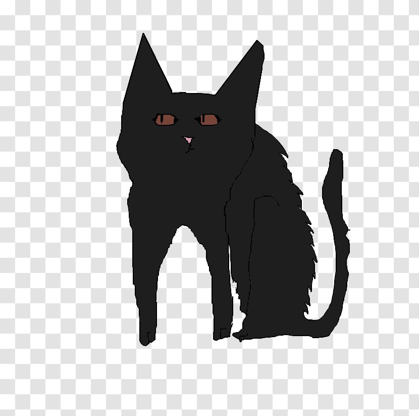 Black Cat Kitten Whiskers Domestic Short-haired Transparent PNG