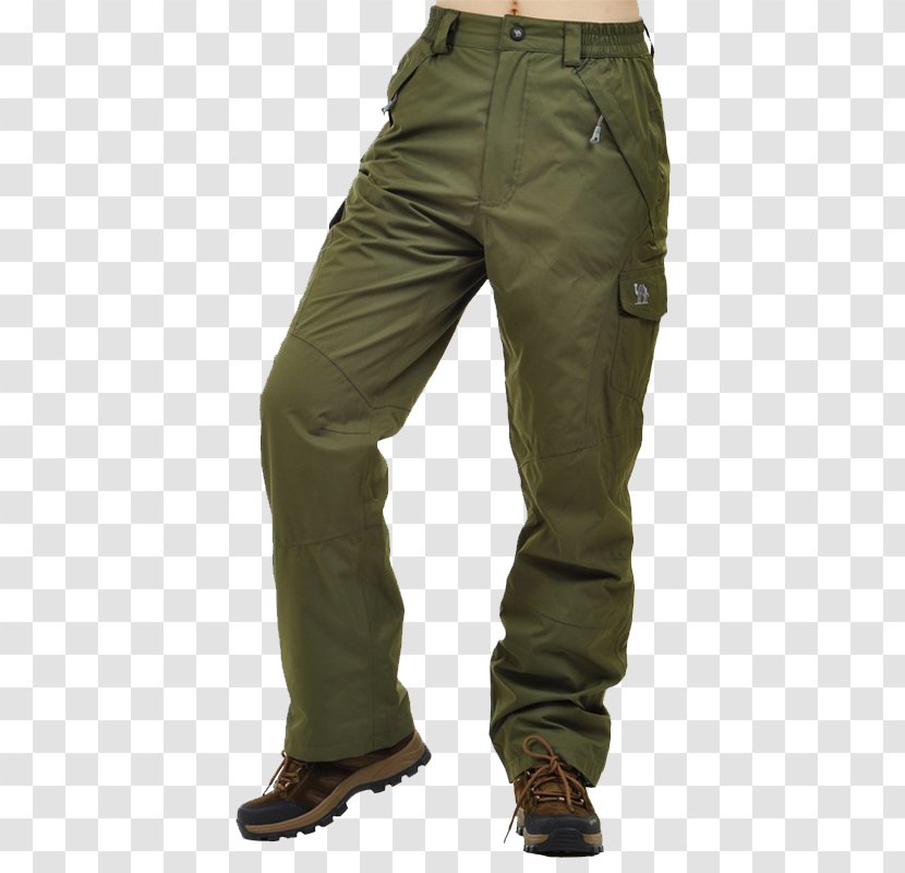 Trousers Olive Jeans - Raster Graphics - Green Pants Transparent PNG