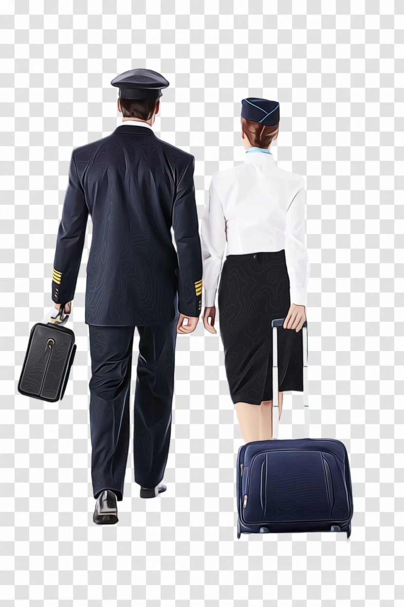 Clothing Standing Baggage Workwear Briefcase - Suit - Bag Sleeve Transparent PNG