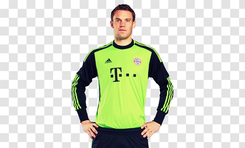 Jersey FC Bayern Munich T-shirt Goalkeeper - Long Sleeved T Shirt Transparent PNG