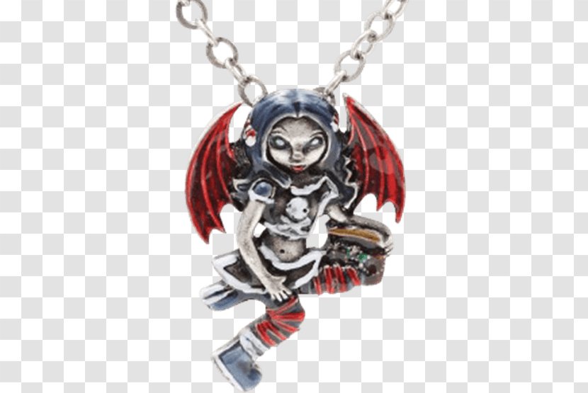 Charms & Pendants Strangeling: The Art Of Jasmine Becket-Griffith Earring Necklace Bijou - Silver Transparent PNG