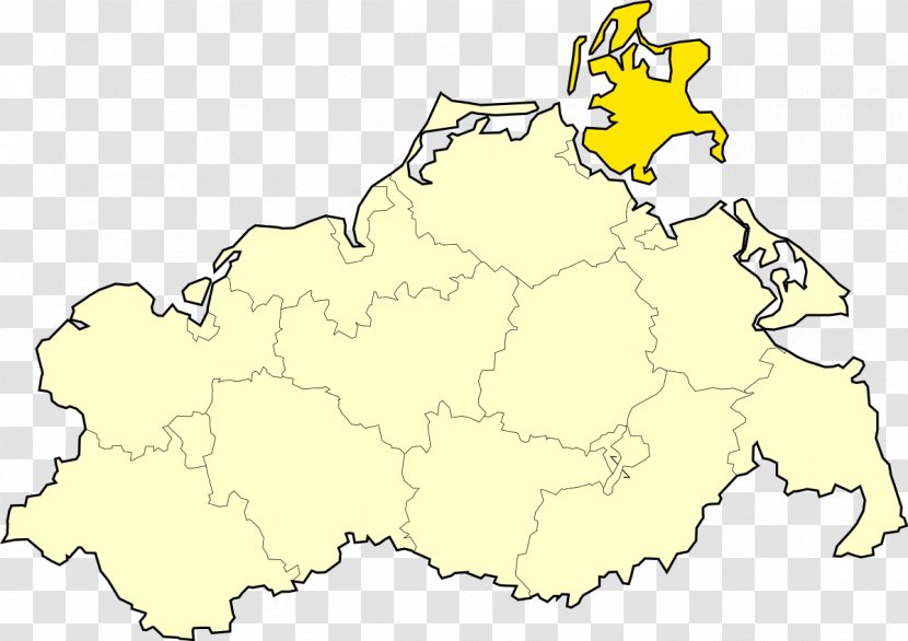 Schwerin Demmin Districts Of Germany Ludwigslust Wismar - Independent City - Map Transparent PNG