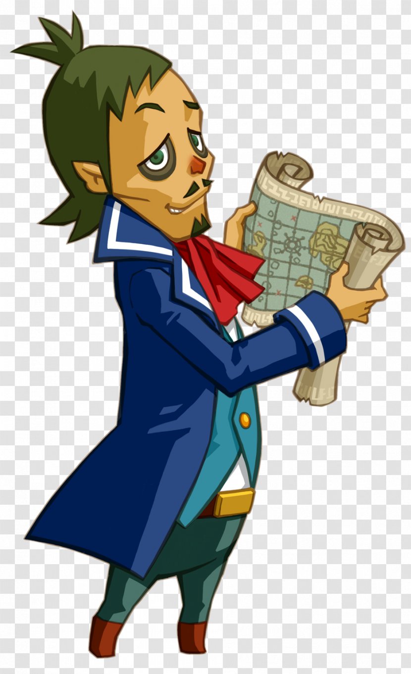 The Legend Of Zelda: Phantom Hourglass Wind Waker Link Breath Wild - Cartoon Transparent PNG