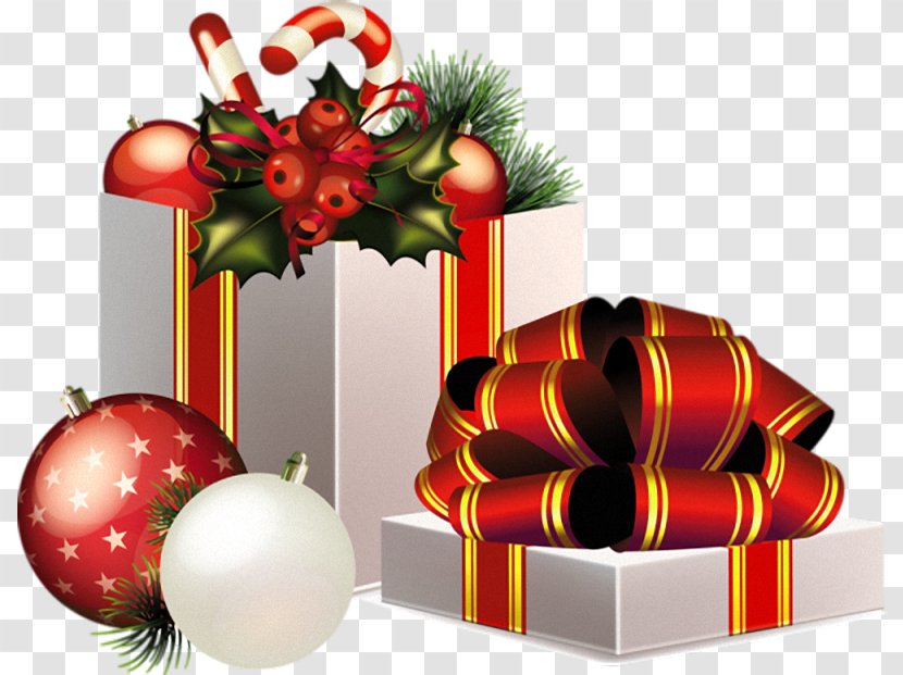 Christmas Gift Santa Claus - Jingle Bell - Transparent Gifts Decoration Transparent PNG