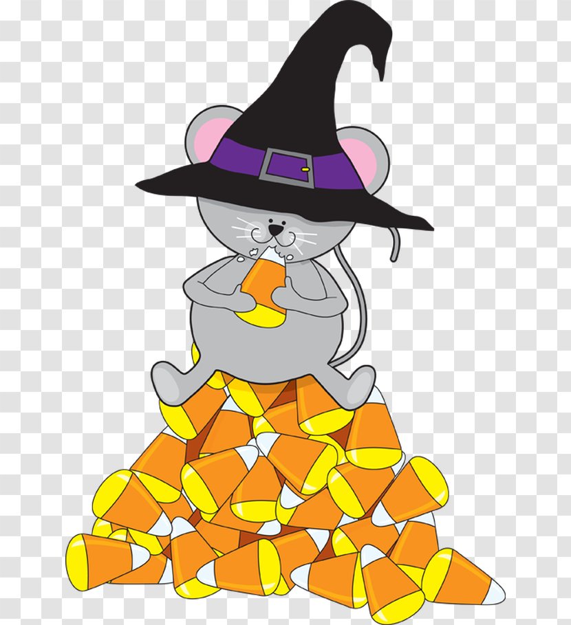 Candy Corn Halloween Kernel Clip Art - Haunted House Clipart Transparent PNG