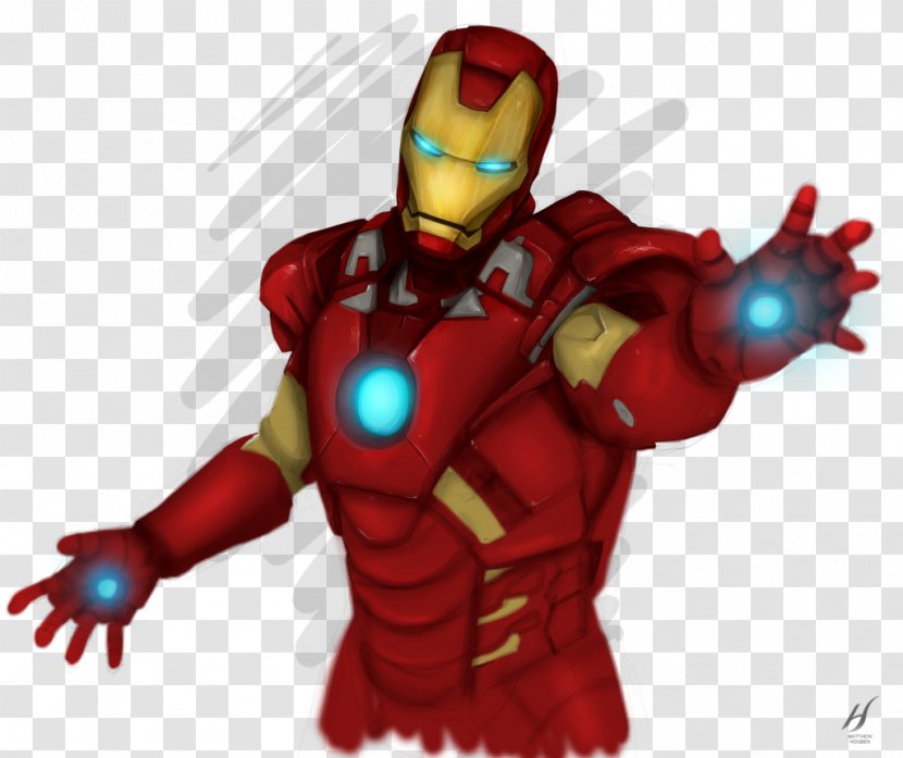 Superhero Action & Toy Figures Cartoon - Figure - Iron Man Drawing Transparent PNG
