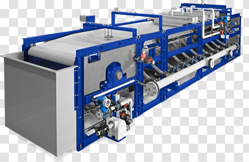 Belt Filter Press Filtration Machine - Engineering - Rubber Plant Transparent PNG