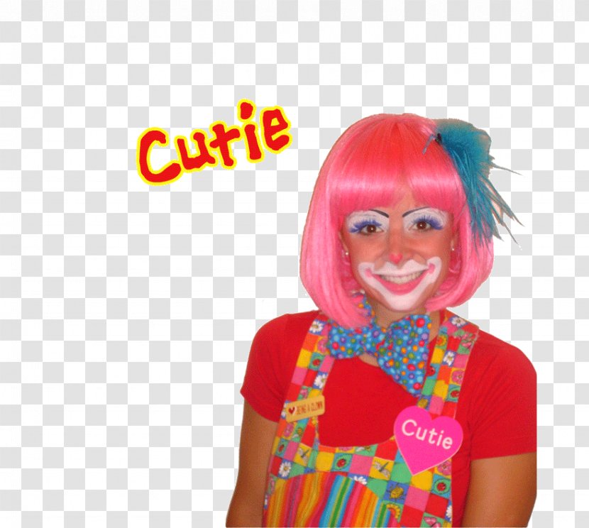 Hair Coloring Clown Wig Transparent PNG